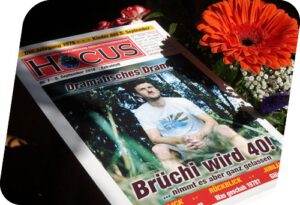 Geburtstagszeitung Beispiel Titelseite Hocus