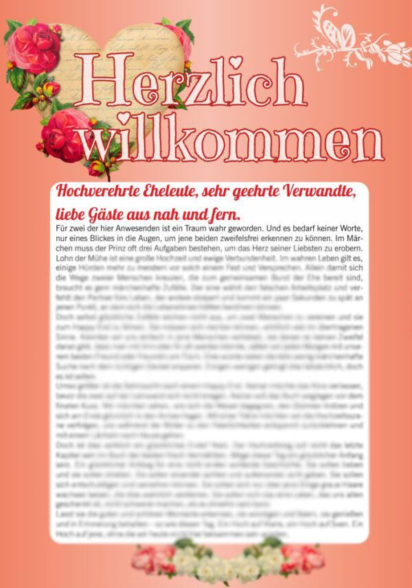 Hochzeitszeitung XXL - Stil "Romantisch" - Cover "Ja!" – Bild 3
