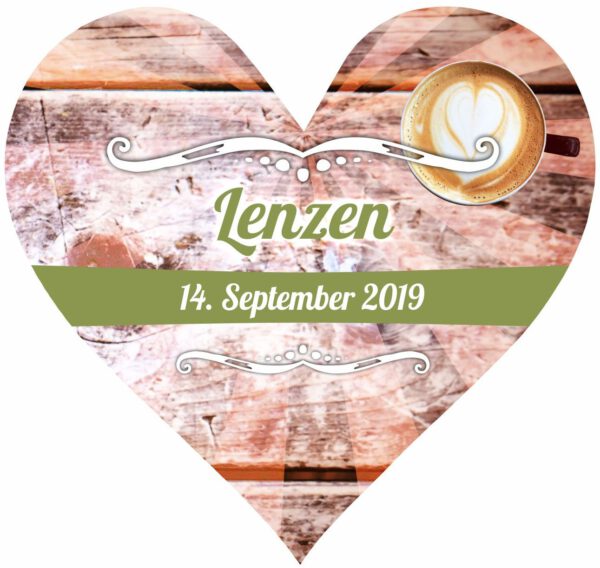 Bierdeckel zur Hochzeit - Stil "Vintage" - Cover "Neuer Beziehungsstatus" – Bild 2