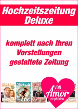 Hochzeitszeitung Deluxe